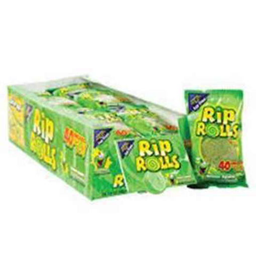 Picture of RIP ROLLS GREEN APPLE 1.4OZ 24CT