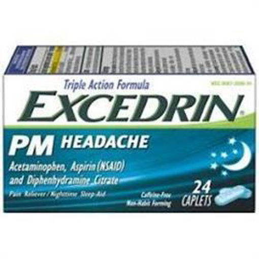 Picture of EXCEDRIN PM HEADACHE CAP 24CT