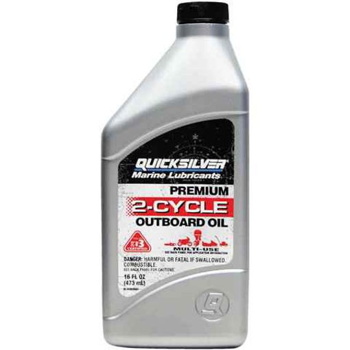 Picture of QUICKSILVER 2-CYCLE OUTBOARD OIL 16OZ