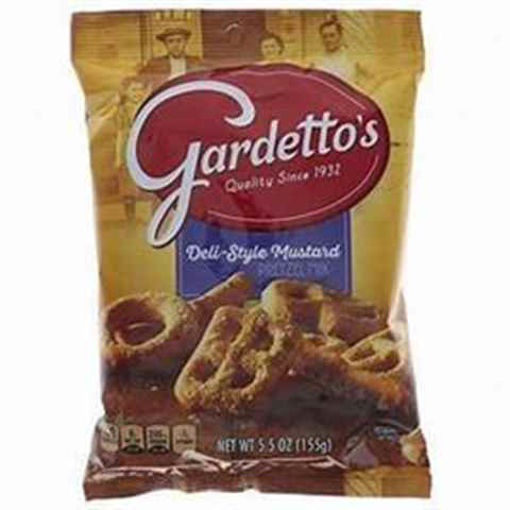 Picture of GARDETTOS DELI STYLE MUSTARD PRETZEL 5.5OZ