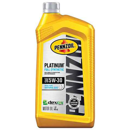 Picture of PENNZOIL PLATINUM 5W30 1QT 6CT