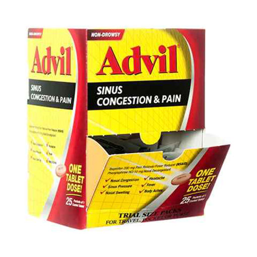 Picture of ADVIL SINUS CONGESTION N PAIN 25CT