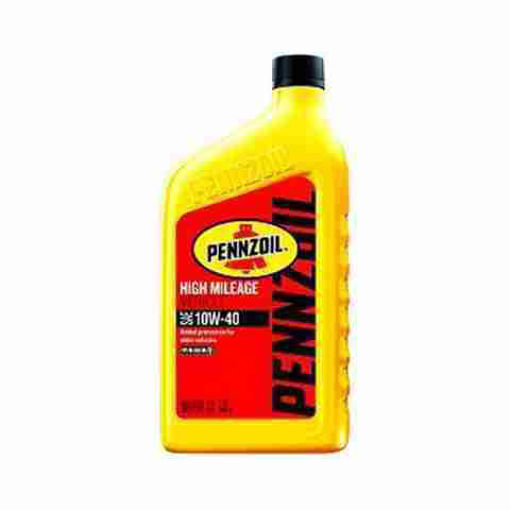 Picture of PENNZOIL HIGH MILEAGE 10W40 1QT 6CT