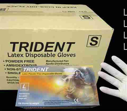 Picture of GLOVES SMALL POWDER FREE TRIDENT