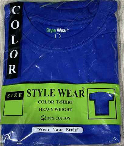 Picture of STYLE WEAR ROUND NECK BLUE SMALL