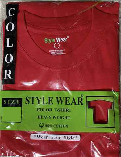 Picture of STYLE WEAR ROUND NECK RED SMALL