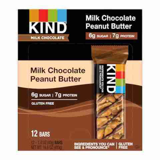 Picture of KIND MILK CHOCOLATE PEANUT BUTTER 1.4OZ 12CT