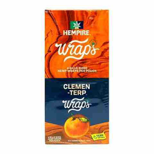 Picture of HEMPIRE HEMP WRAP CLEMEN-TERP 15CT 4PK