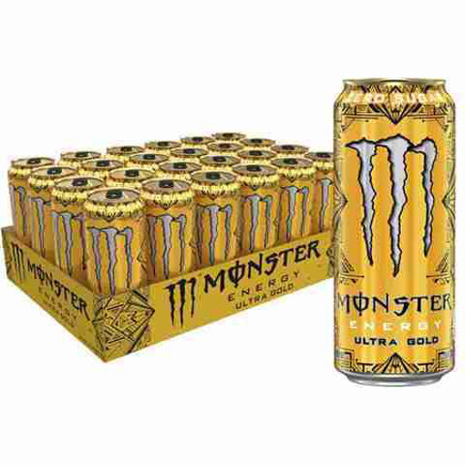 Picture of MONSTER ENERGY ULTRA GOLD 16OZ 24CT