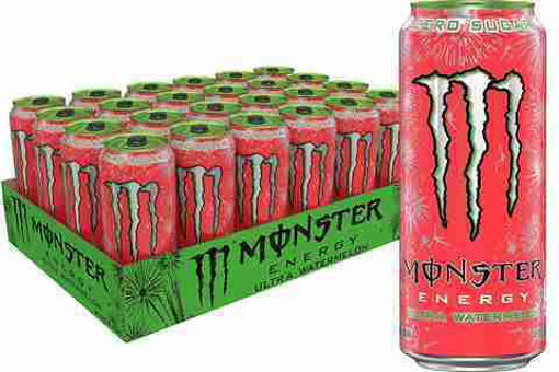 Picture of MONSTER ENERGY ULTRA WATERMELON 16OZ 24CT