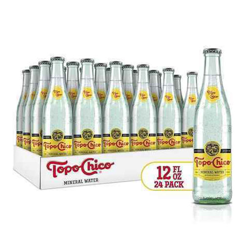 Picture of TOPO CHICO MINERAL WATER GLASS BOTTLE 12OZ 24CT