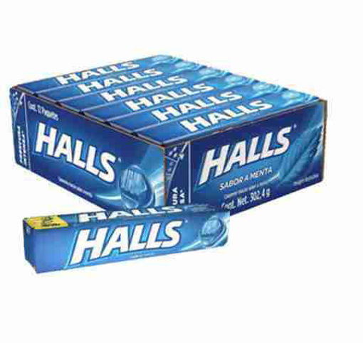 Picture of HALLS COUGH DROPS MENTA 12CT