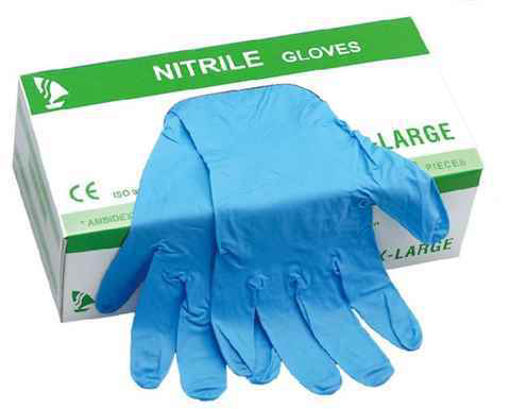 Picture of YANI MED NITRILE GLOVES MEDIUM