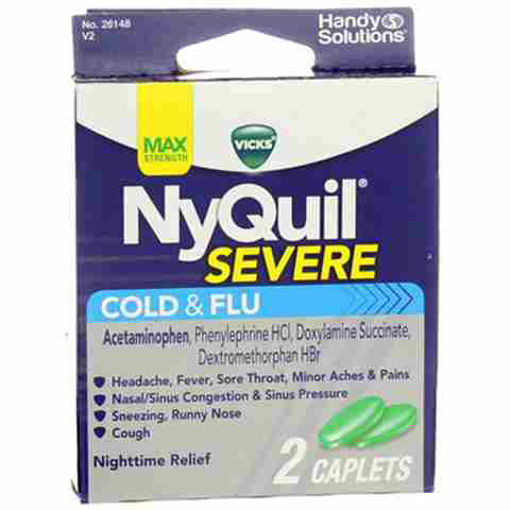 Picture of VICKS NYQUIL SEVERE 2CAPLETS