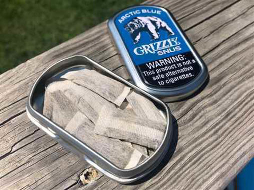 Picture of GRIZZLY SNUS ARTIC BLUE 5CT