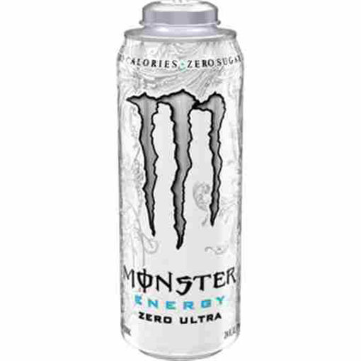 Picture of MONSTER MEGA ZERO SUGAR WHITE 24 OZ