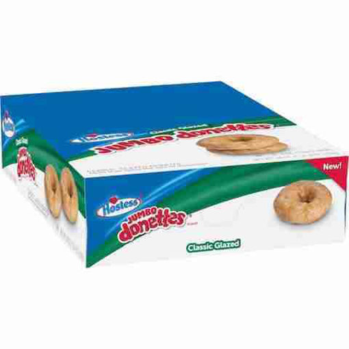 Picture of HOSTESS JUMBO GLAZED DONUTS 4OZ 6CT 