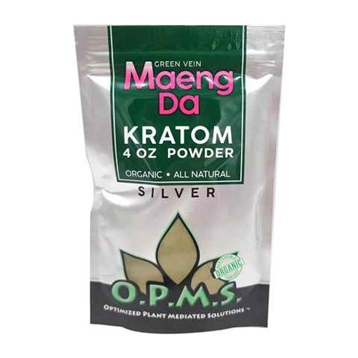 Picture of OPMS SILVER MAENG DA KRATOM POWDER 4OZ