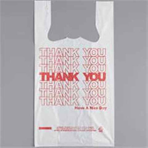 Picture of THANK YOU BAG LARGE WHITE