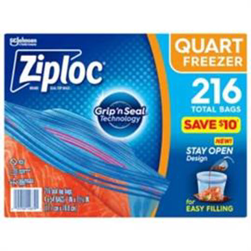 Picture of FM ZIPLOCK QUART 216 CT