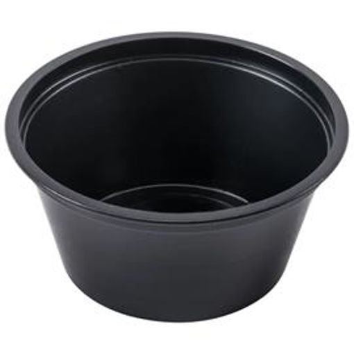 Picture of FM PORTION CUP 2 OZ BLACK- 2500CT